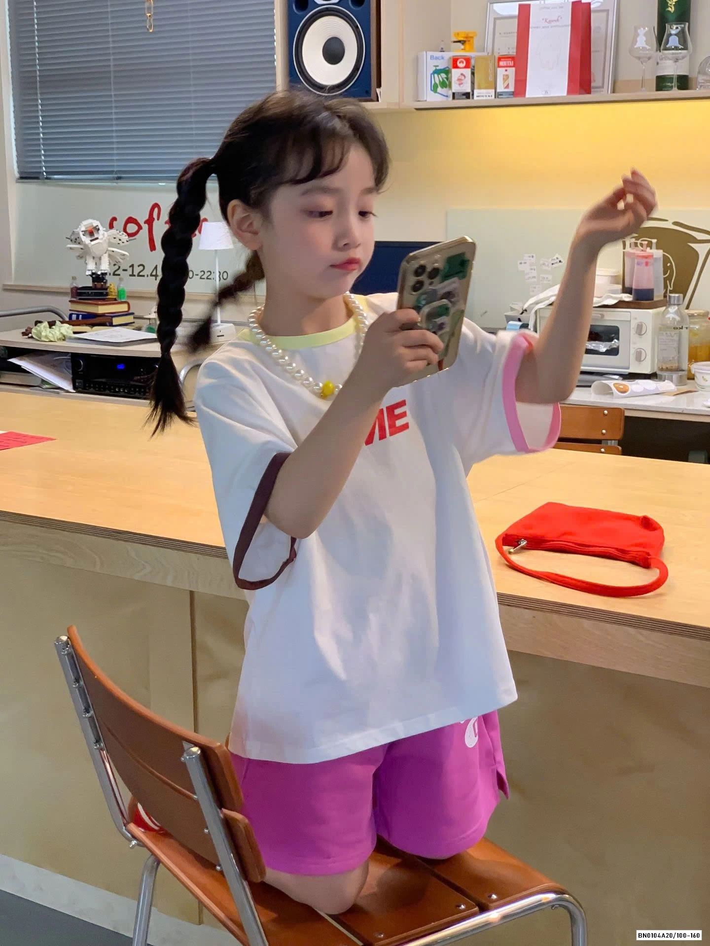 ÁO THUN M.E MIX SHORT THỂ THAO TCKIDS