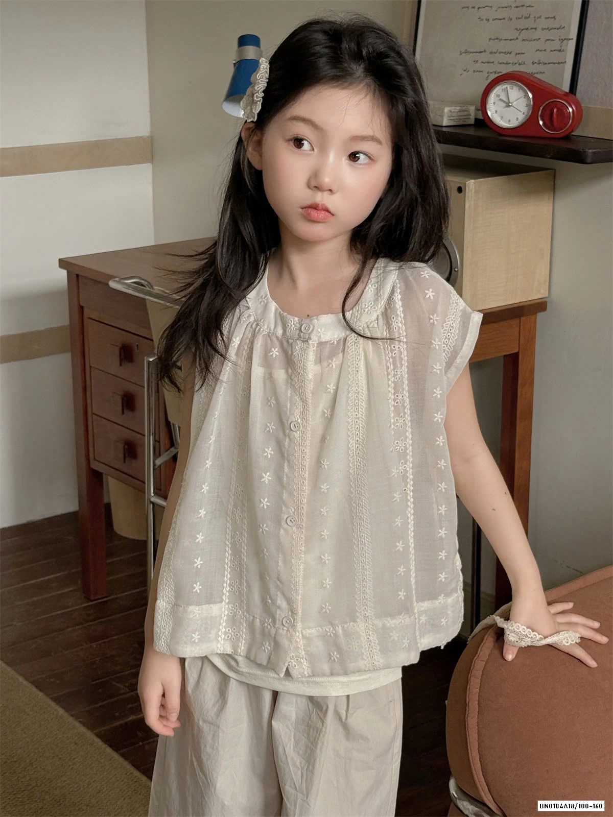 ÁO ĐŨI 2 LỚP THÊU NỔI