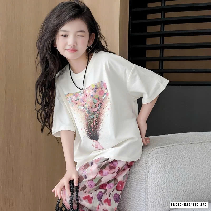 SÉT ÁO MIX QUẦN SUÔNG HOA SZ ĐẠI