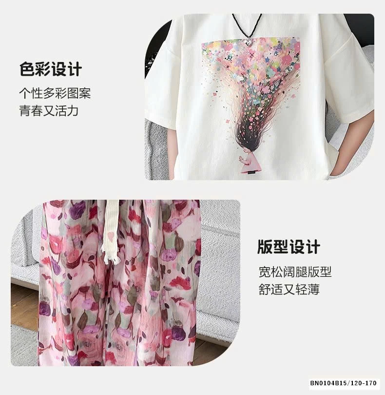 SÉT ÁO MIX QUẦN SUÔNG HOA SZ ĐẠI