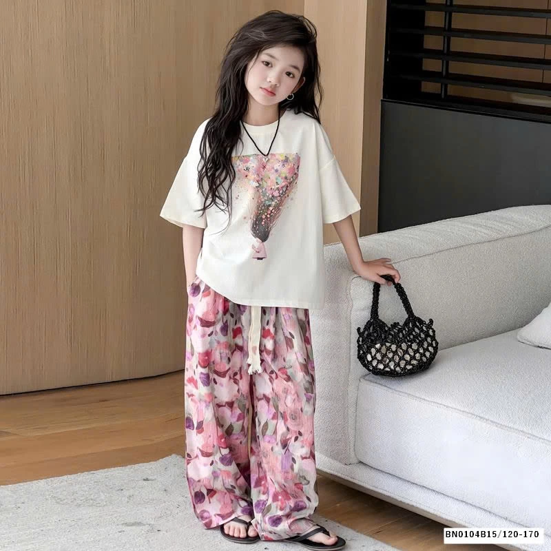 SÉT ÁO MIX QUẦN SUÔNG HOA SZ ĐẠI