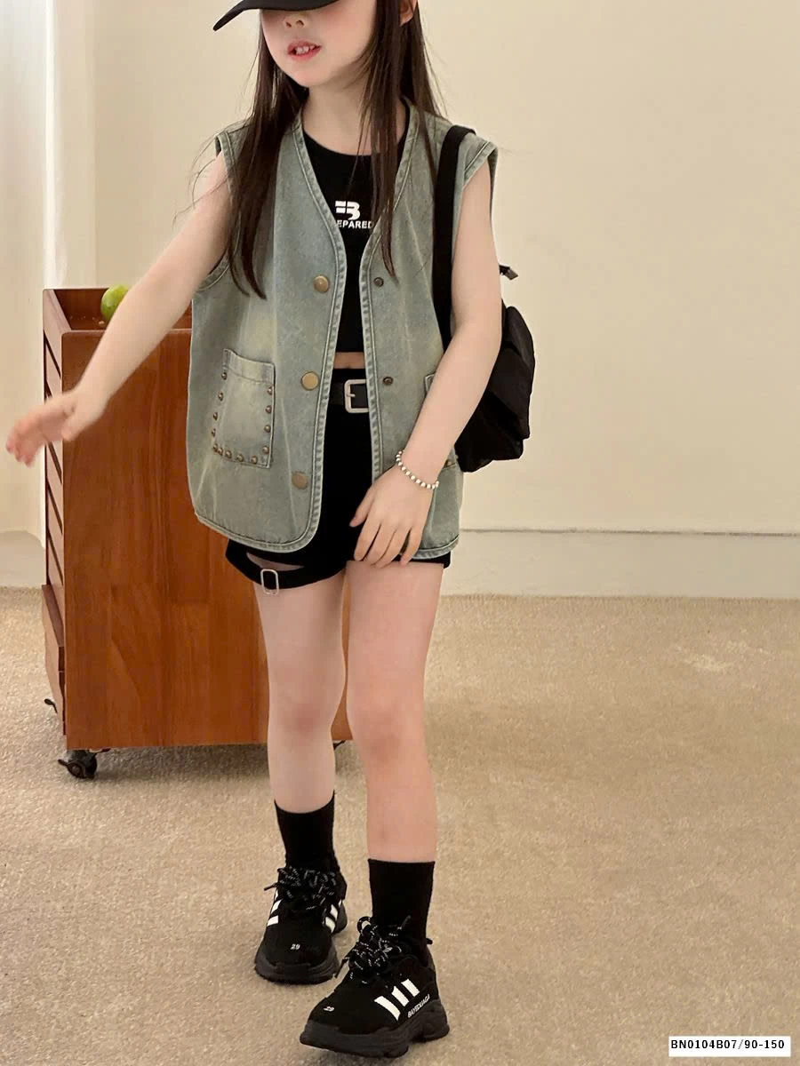 ÁO GILE JEAN  THỜI TRANG CÁ TÍNH