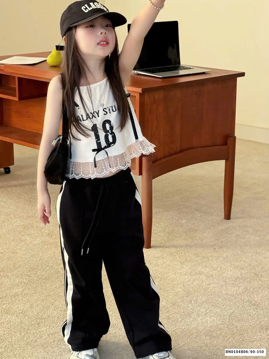 ÁO 2 DÂY PHỐI REN SỐ 18