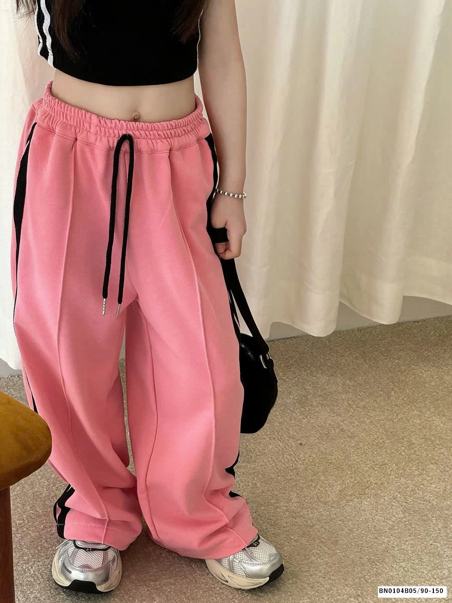 QUẦN THỂ THAO COTTON SỌC BÊN