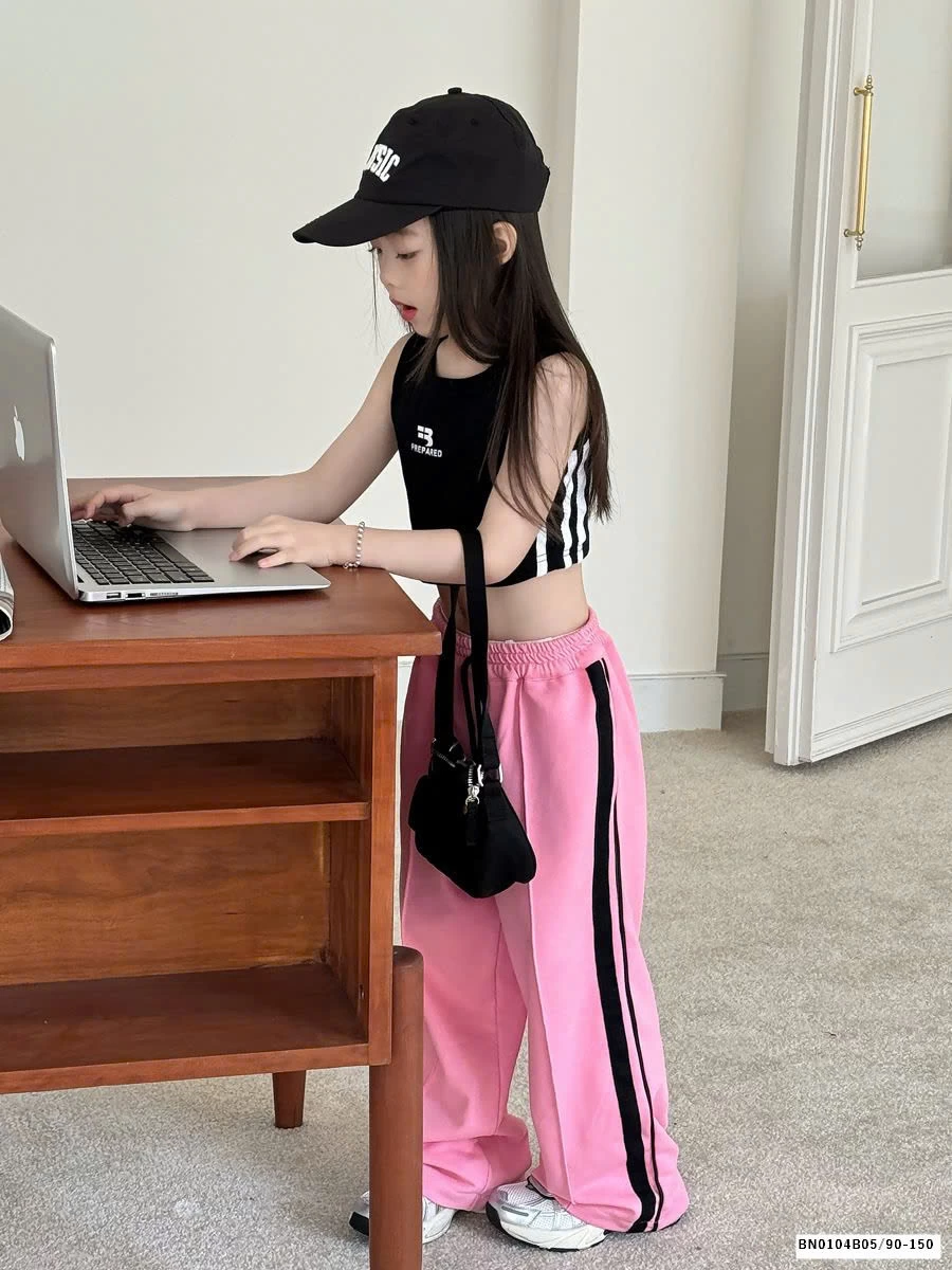 QUẦN THỂ THAO COTTON SỌC BÊN