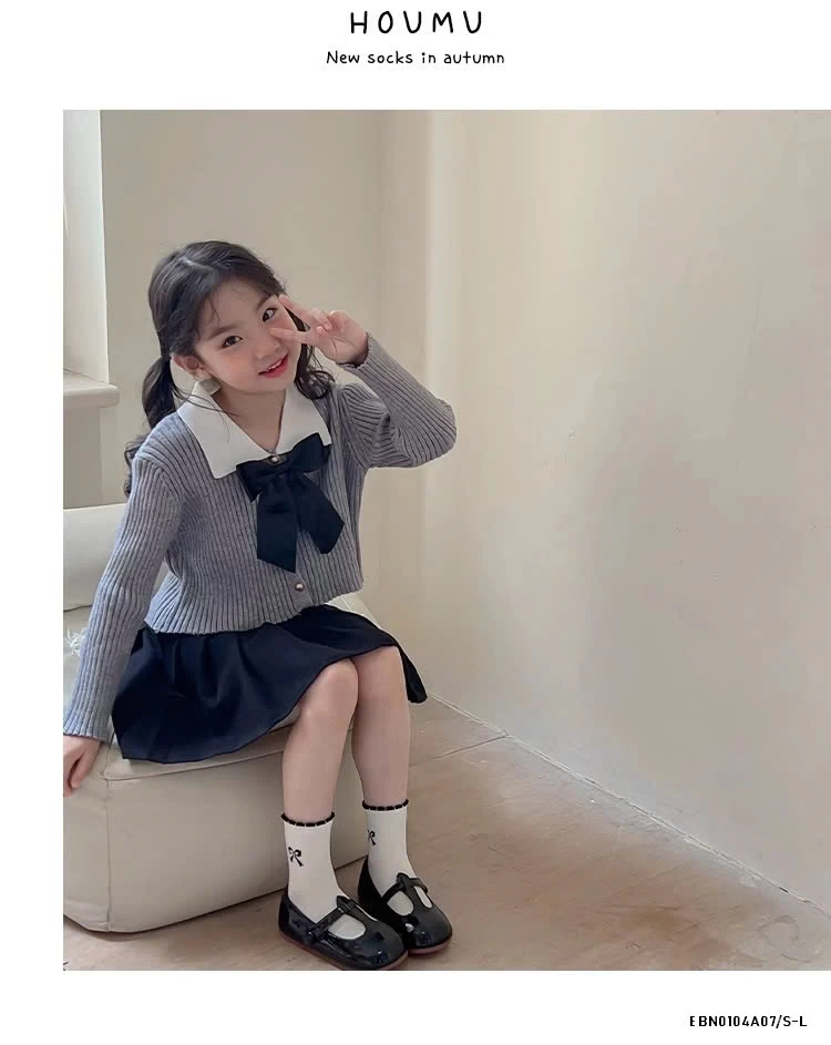 SÉT 3Đ TẤT TONE ĐEN TRẮNG