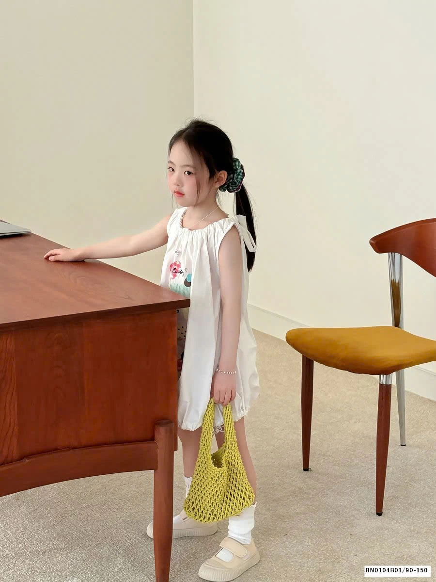 VÁY CHUÔNG SIÊU CUTE CHO BÉ GÁI