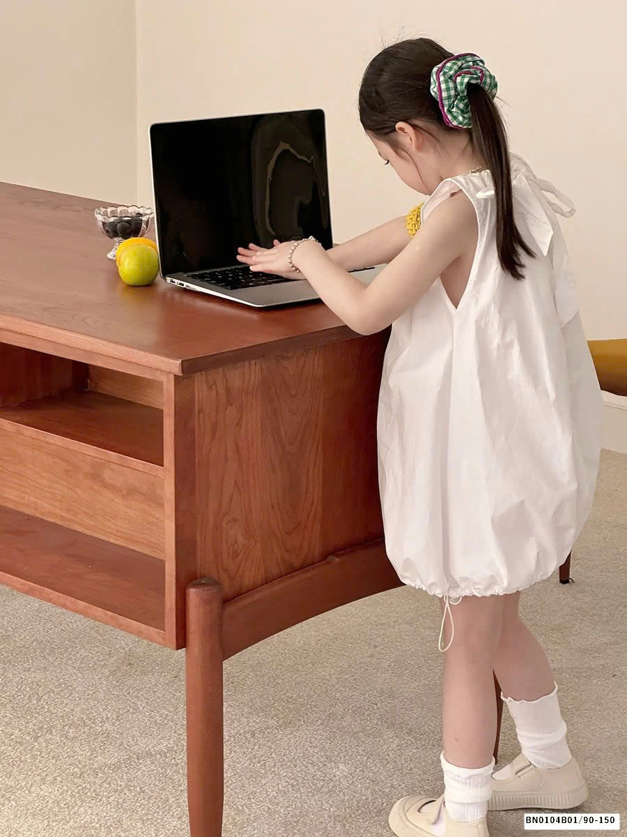 VÁY CHUÔNG SIÊU CUTE CHO BÉ GÁI