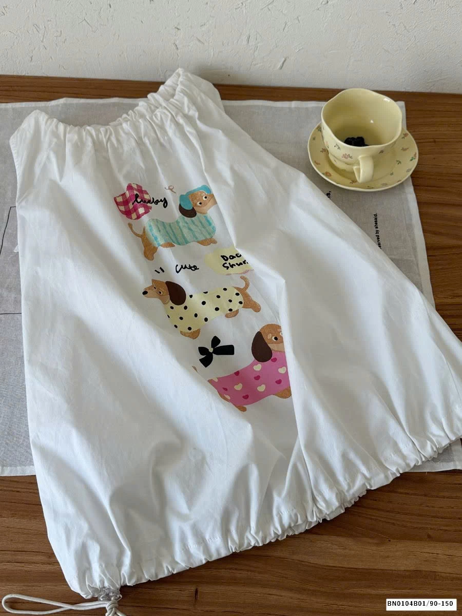 VÁY CHUÔNG SIÊU CUTE CHO BÉ GÁI