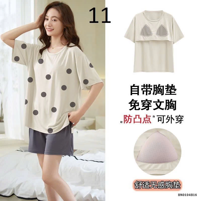 BỘ COTTON KÈM ĐỆM NGỰC