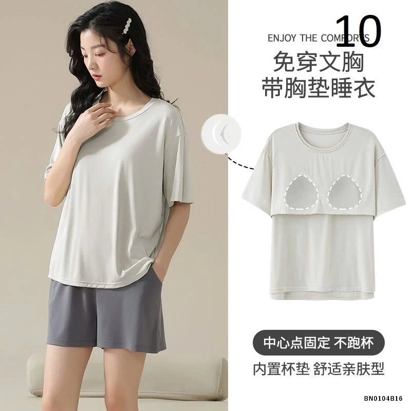 BỘ COTTON KÈM ĐỆM NGỰC