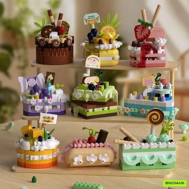 BỘ 9H LEGO MINI BÁNH NGỌT