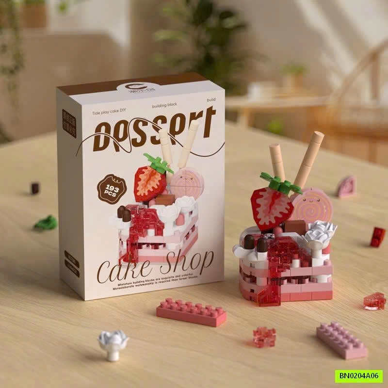 BỘ 9H LEGO MINI BÁNH NGỌT