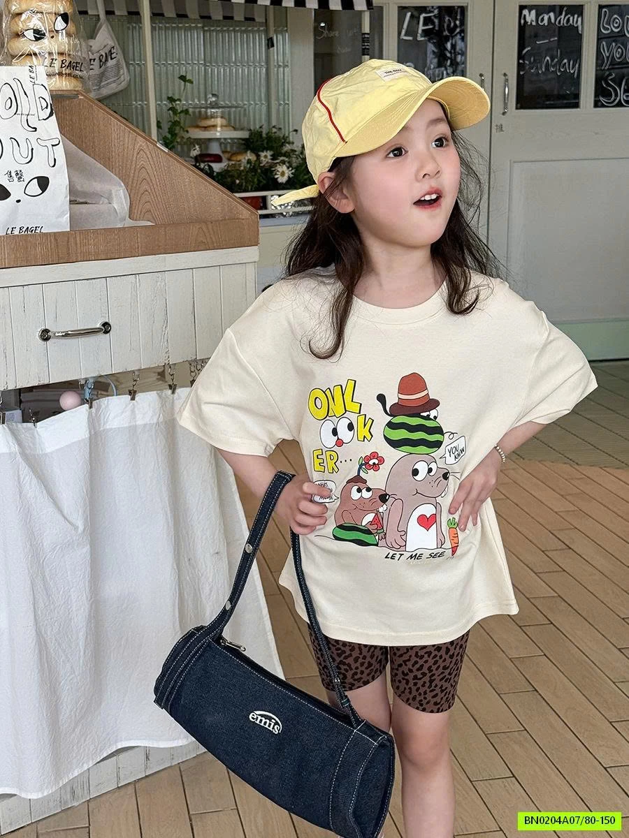 ÁO PHÔNG HOẠT HÌNH CHO BÉ