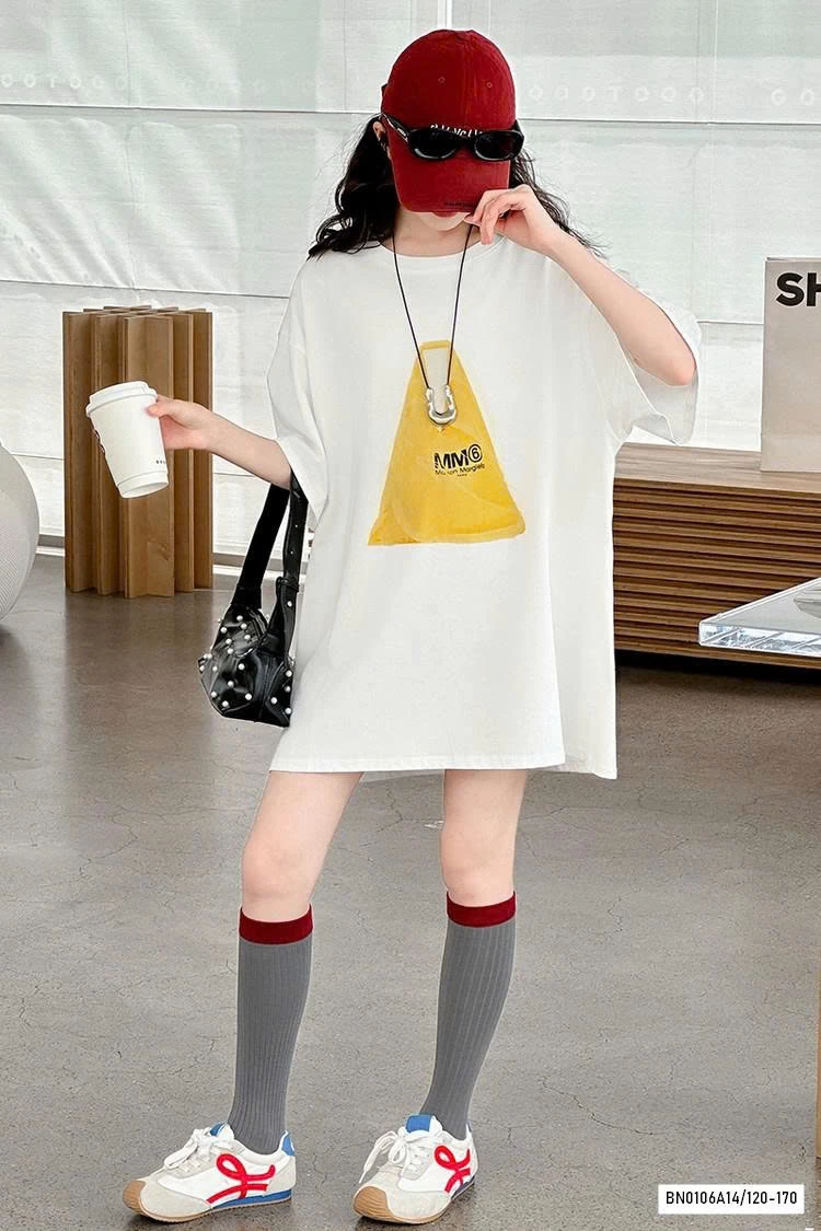 ÁO THUN IN HÌNH TÚI OVERSIZE BG