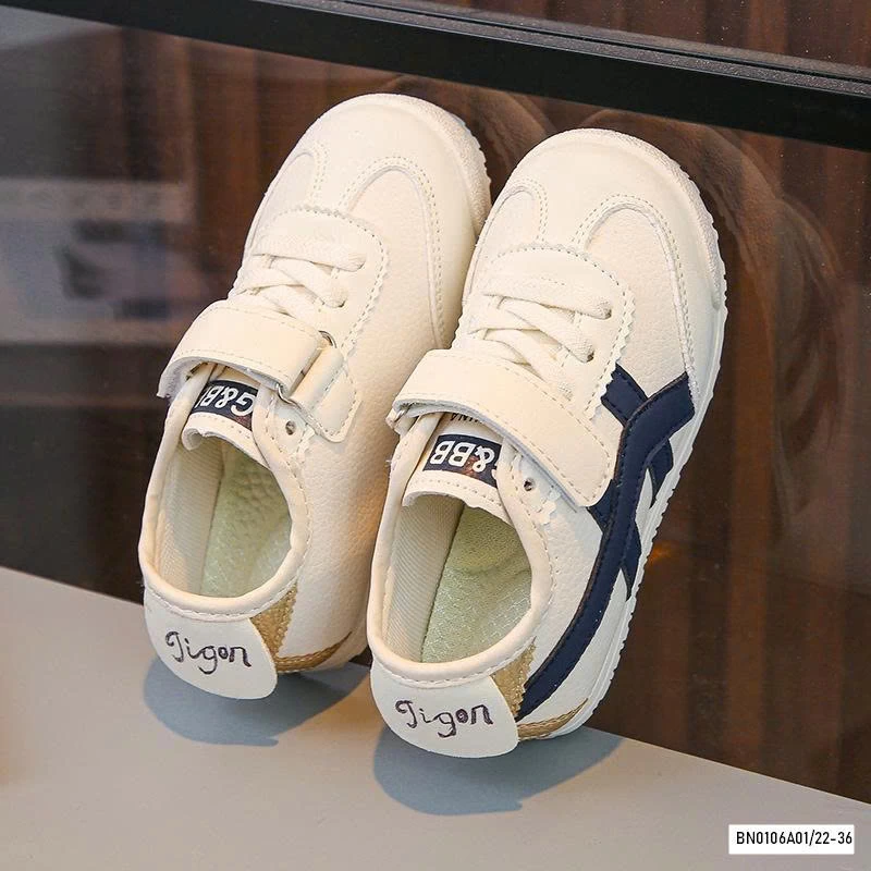 GIÀY THỂ THAO PHỐI VẠCH QUAI DÁN