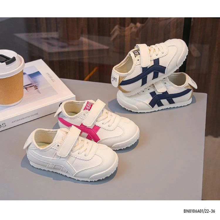 GIÀY THỂ THAO PHỐI VẠCH QUAI DÁN