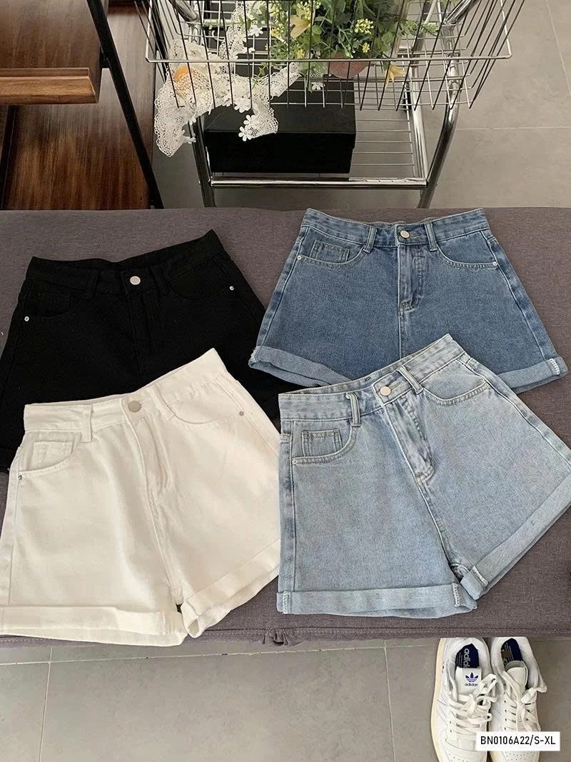 SHORT JEANS CẠP CAO CC