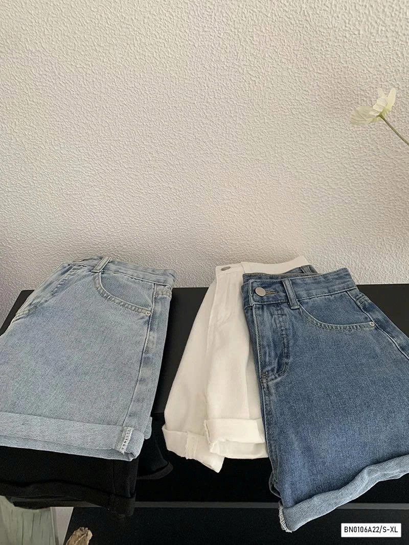 SHORT JEANS CẠP CAO CC