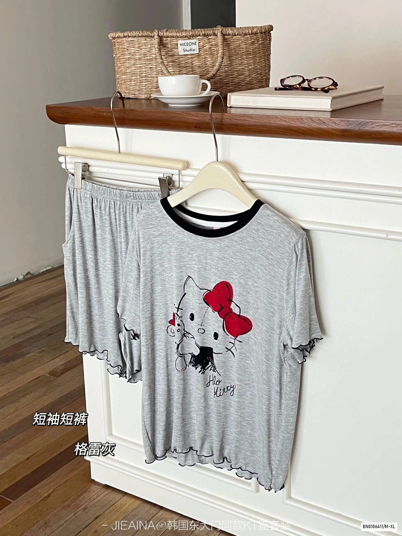 BỘ NGỦ KITTY THUN LẠNH JIEAINA