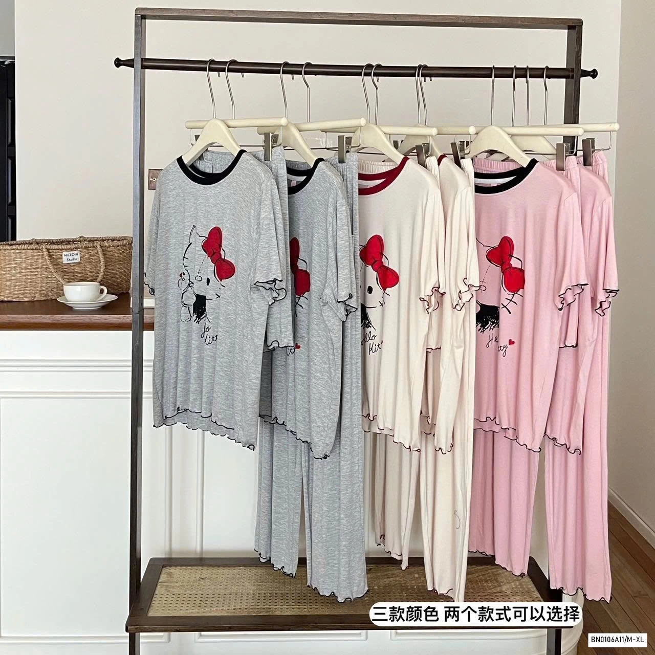 BỘ NGỦ KITTY THUN LẠNH JIEAINA