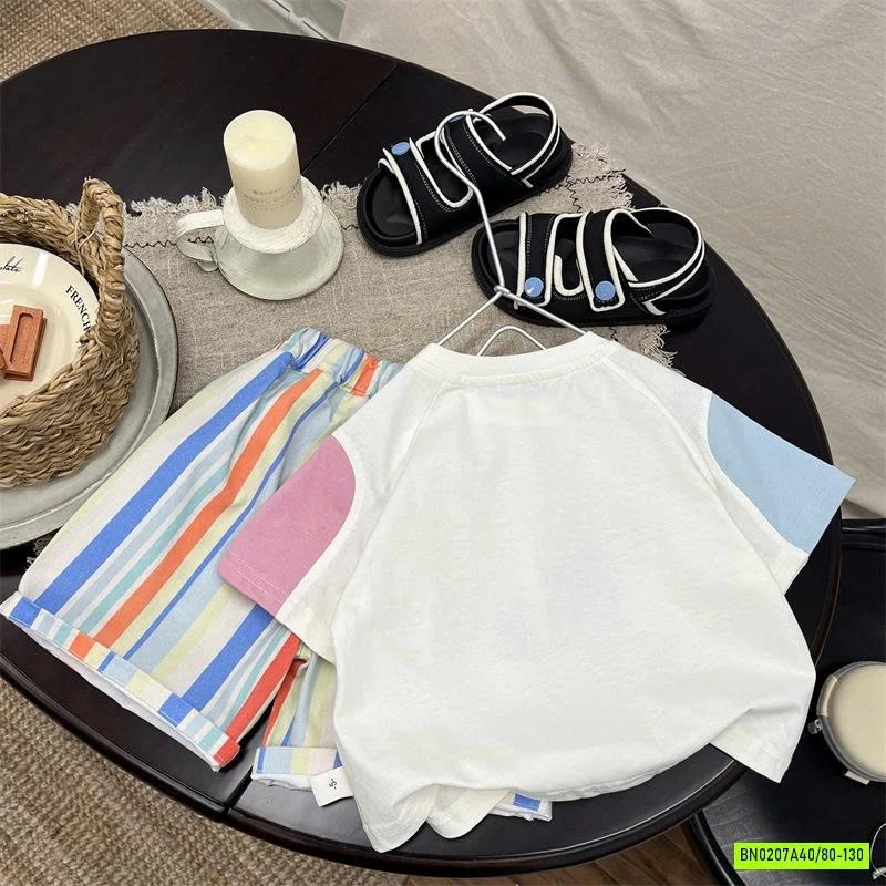 SÉT  BỘ CÚN SỌC SẮC MÀU