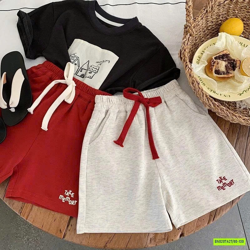 SHORT COTTON TRƠN MÀU