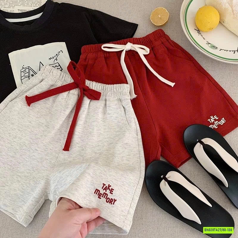 SHORT COTTON TRƠN MÀU