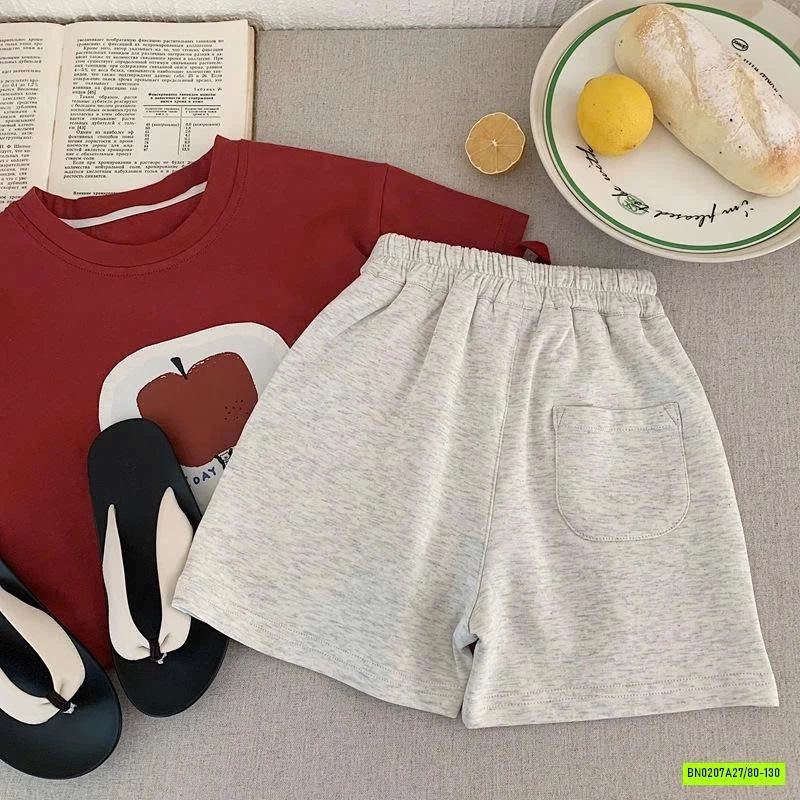 SHORT COTTON TRƠN MÀU