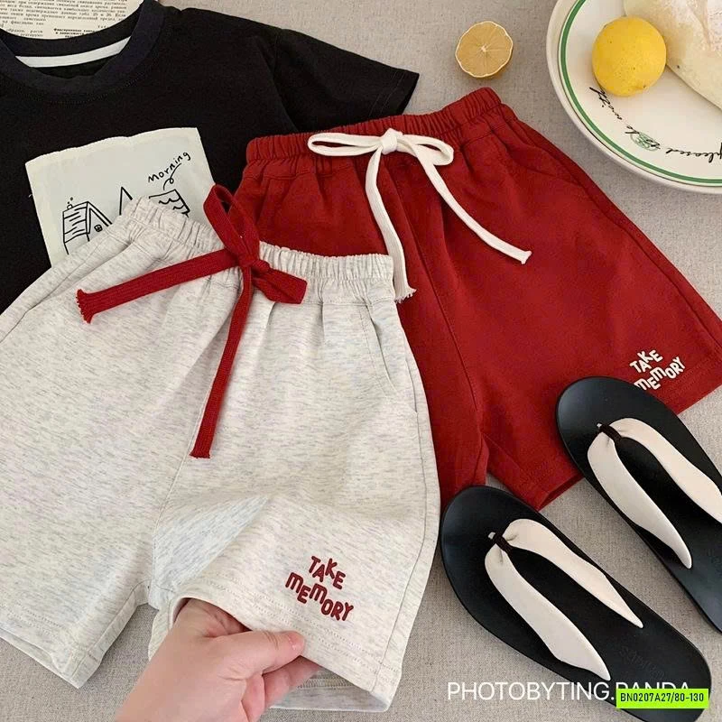 SHORT COTTON TRƠN MÀU