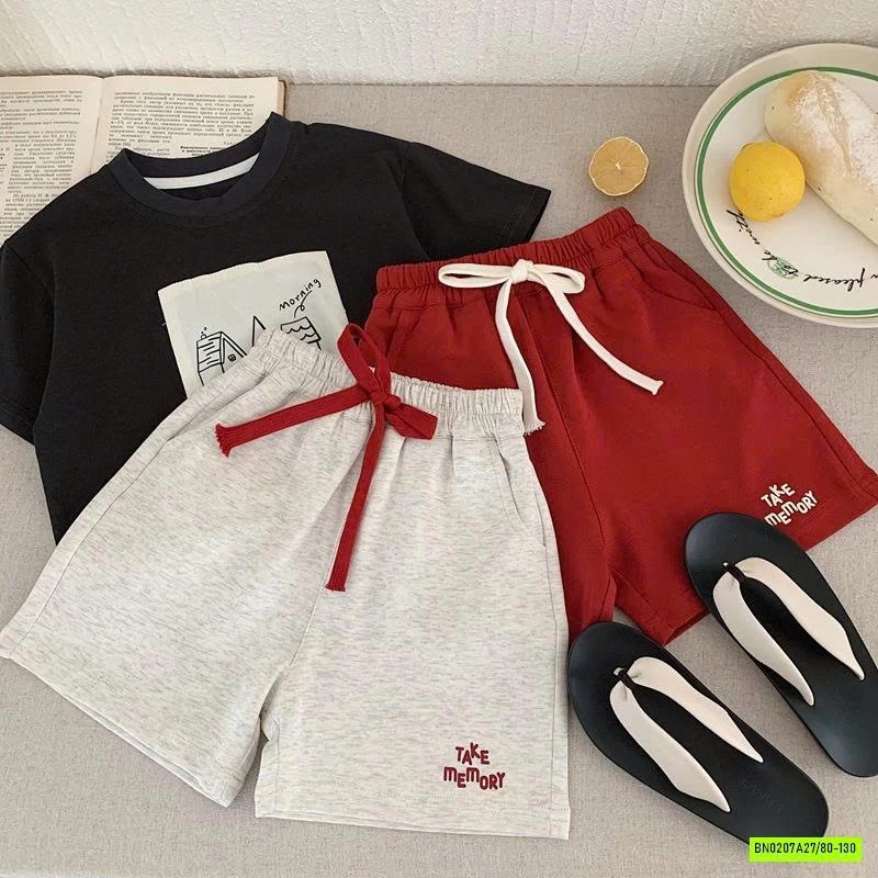 SHORT COTTON TRƠN MÀU