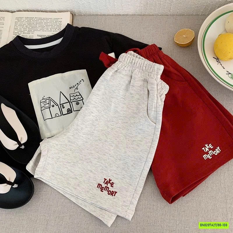 SHORT COTTON TRƠN MÀU