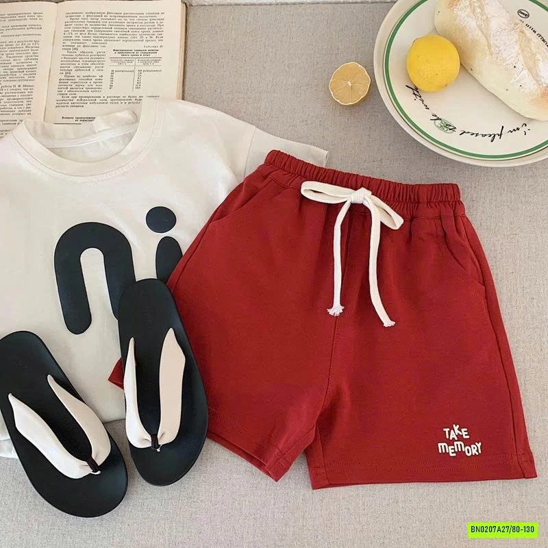 SHORT COTTON TRƠN MÀU