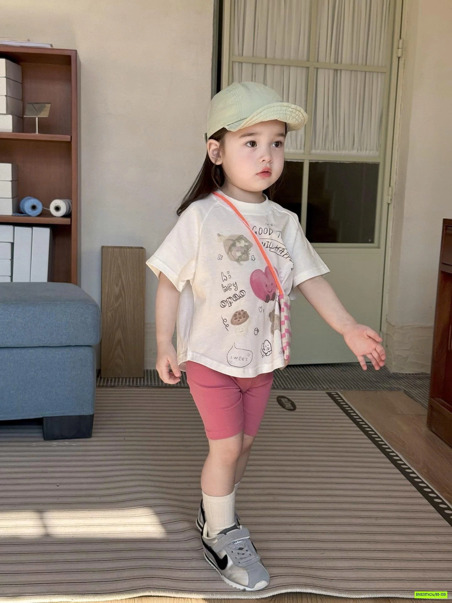 SÉT ÁO IN HÌNH MIX LEG HỒNG