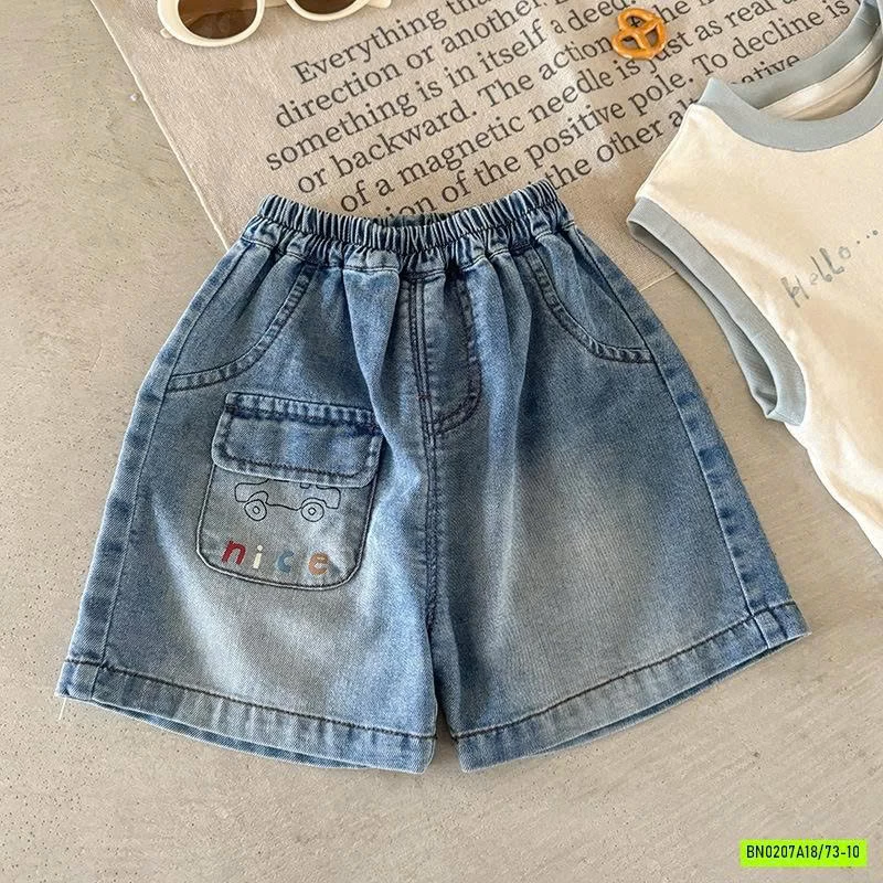 SÉT ÁO KHỦNG LONG MIX SHORT JEANS