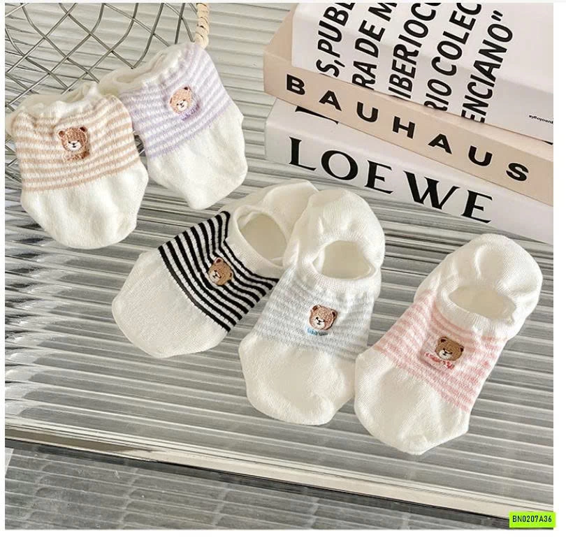 SÉT 5Đ TẤT LƯỜI GẤU