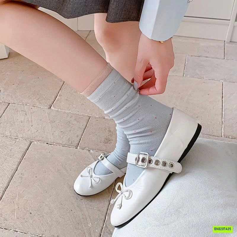 SÉT 6Đ TẤT LƯỚI NỮ CHẤM BI