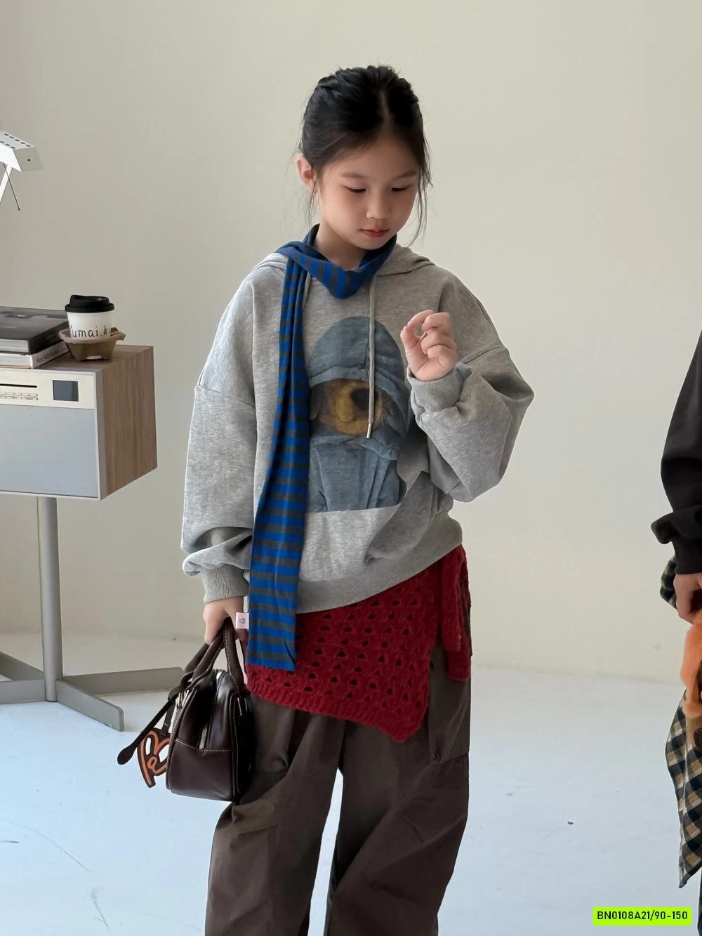 HOODIE NỈ CÚN CHÙM MŨ