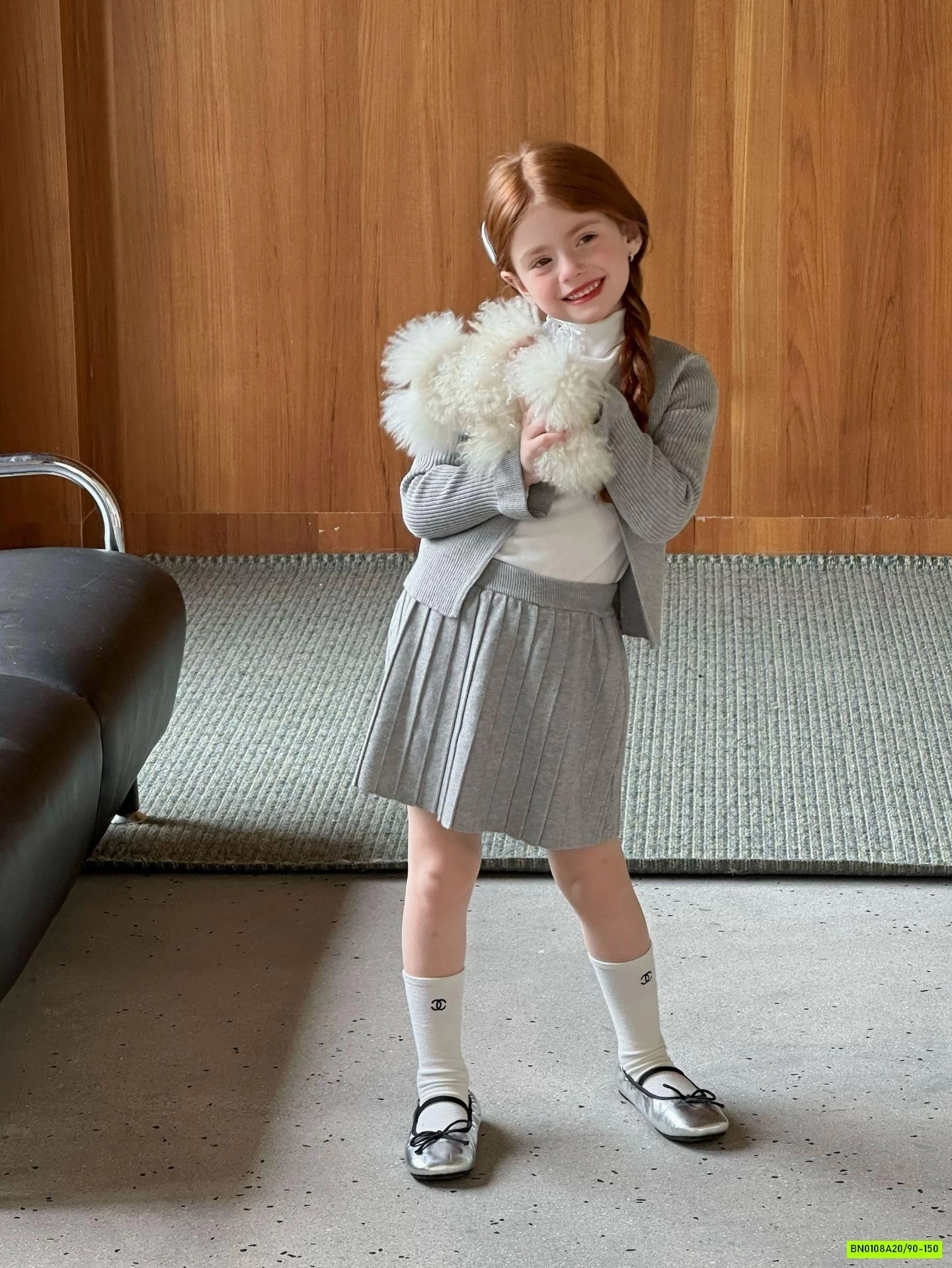 CARDIGAN CÚC HOA HỒNG