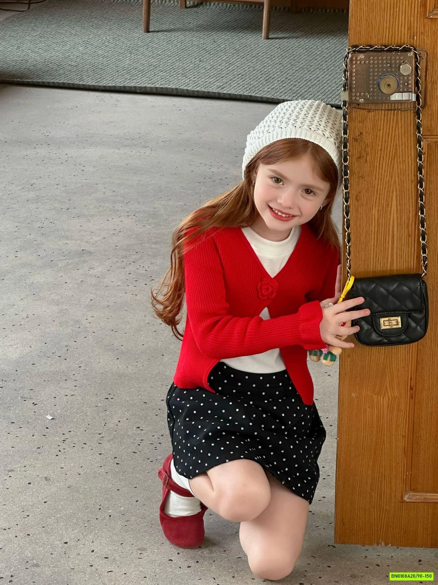 CARDIGAN CÚC HOA HỒNG