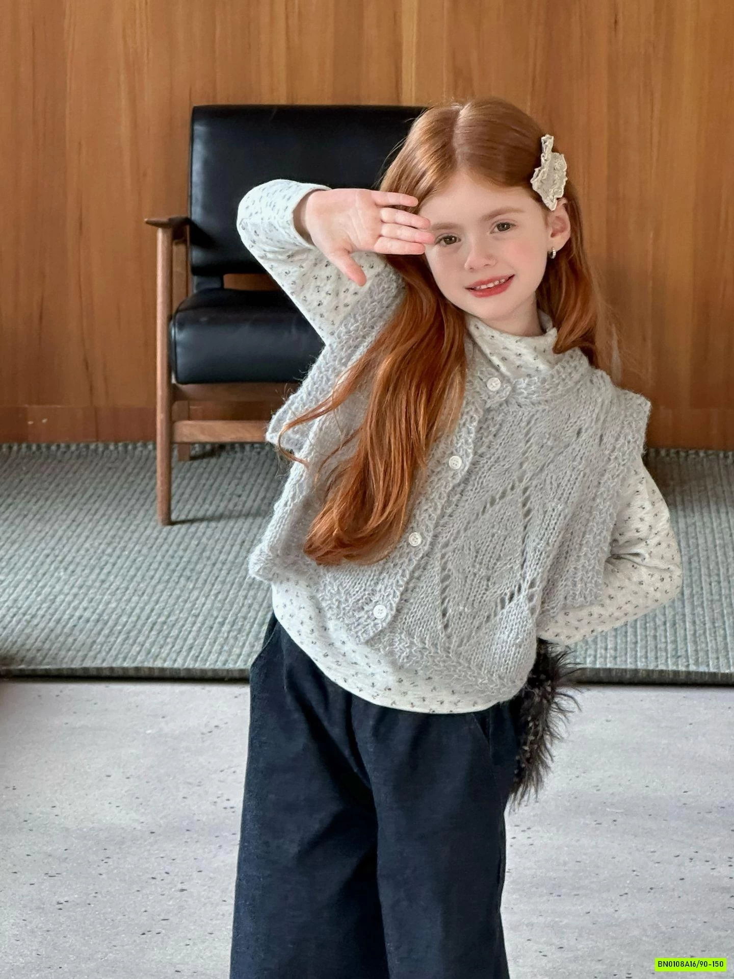 KHOÁC GILE LEN  DÁNG NGẮN