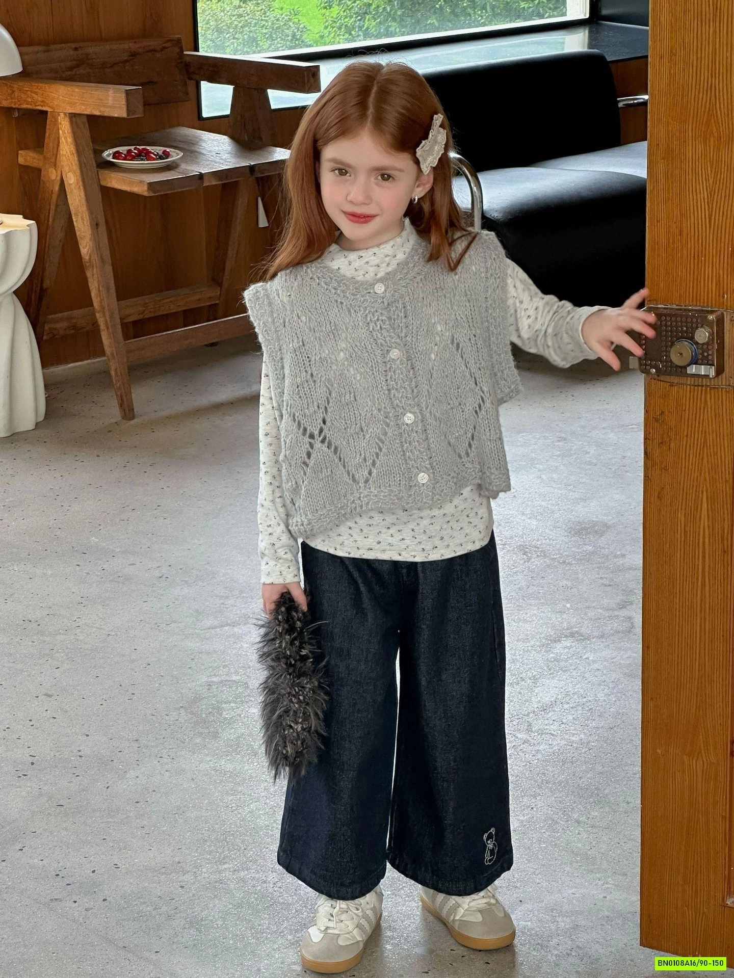 KHOÁC GILE LEN  DÁNG NGẮN