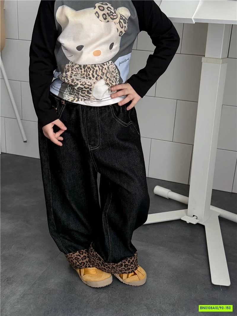 ÁO PHỐI MÀU TAY MIX BAGGY JEANS