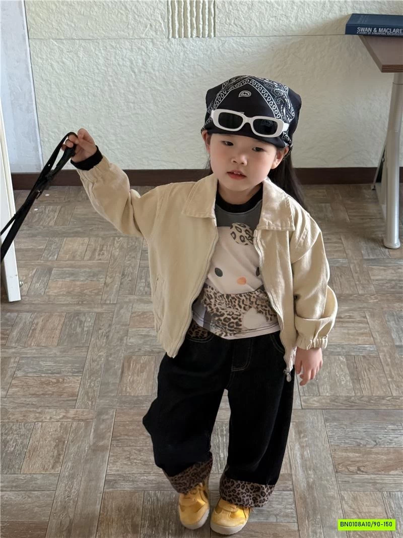 ÁO PHỐI MÀU TAY MIX BAGGY JEANS