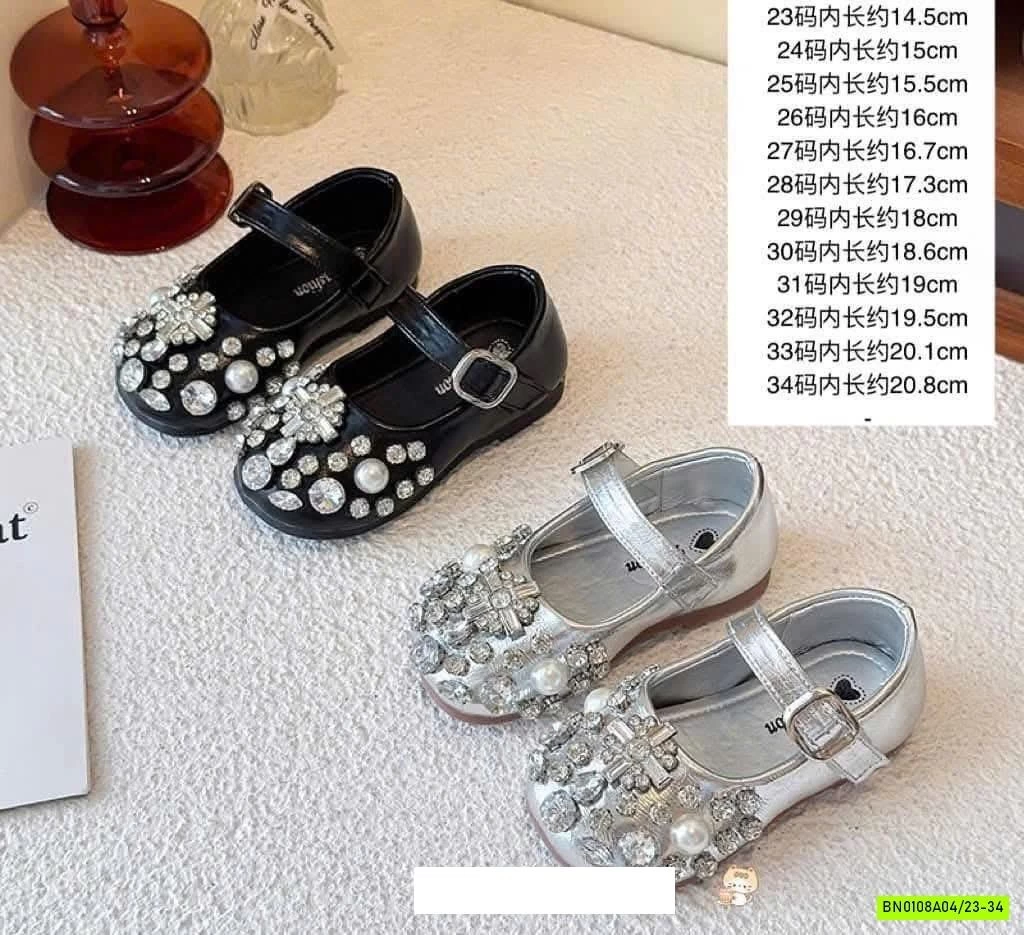 GIÀY BÚP BÊ GẮN ĐÁ BLING