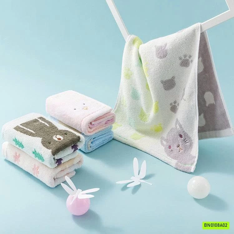 SÉT 5 KHĂN MẶT GẤU