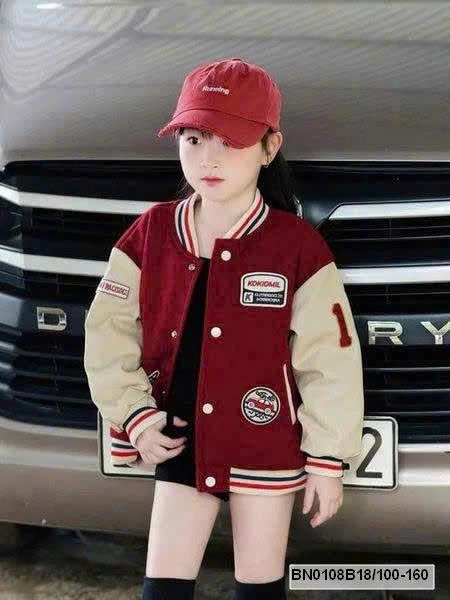 ÁO BOMBER BÓNG CHÀY CHO BÉ