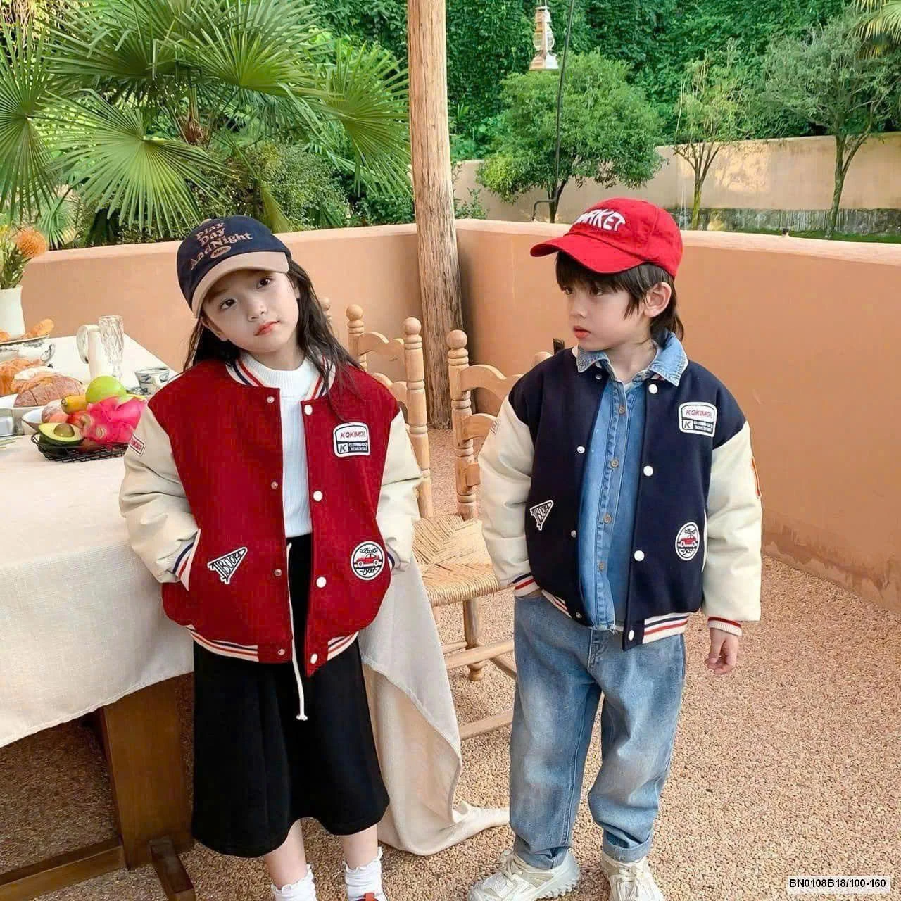 ÁO BOMBER BÓNG CHÀY CHO BÉ