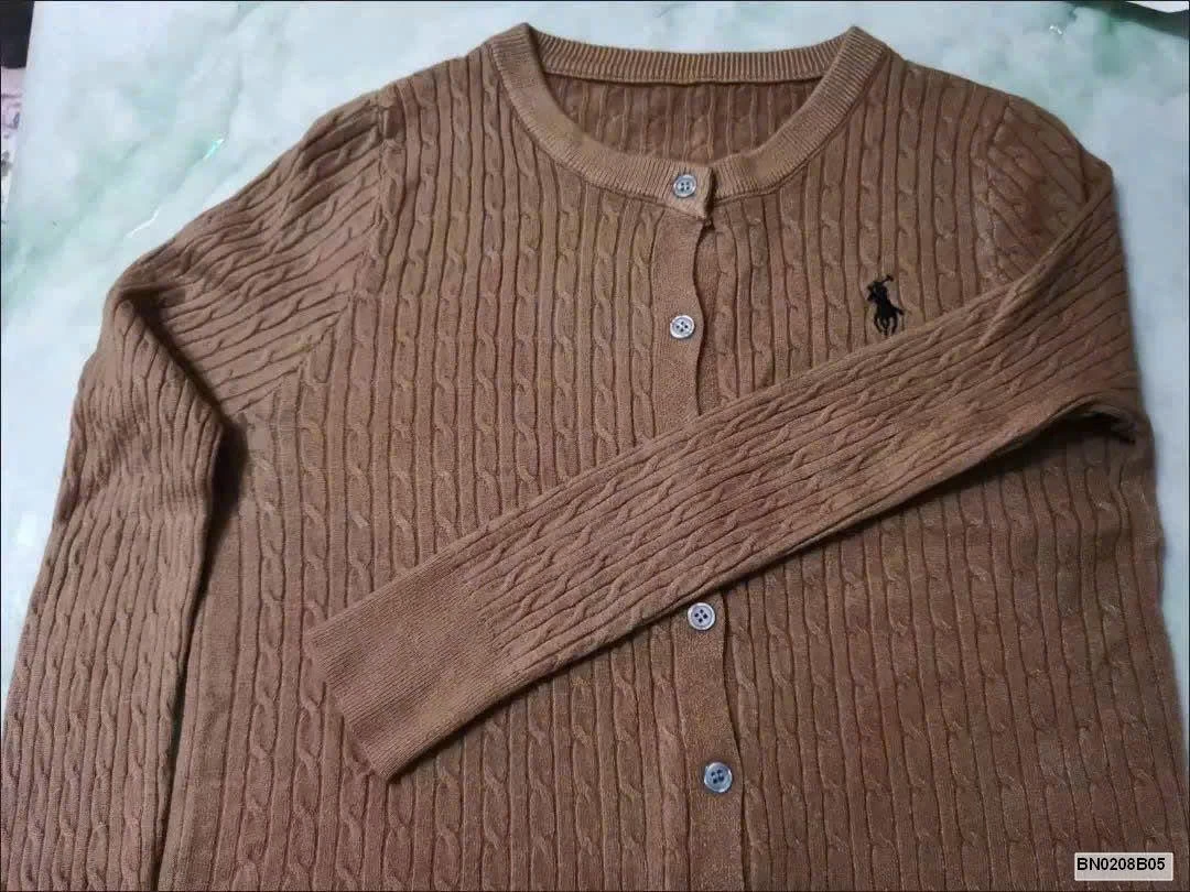 ÁO CARDIGAN LEN THÊU NGỰA