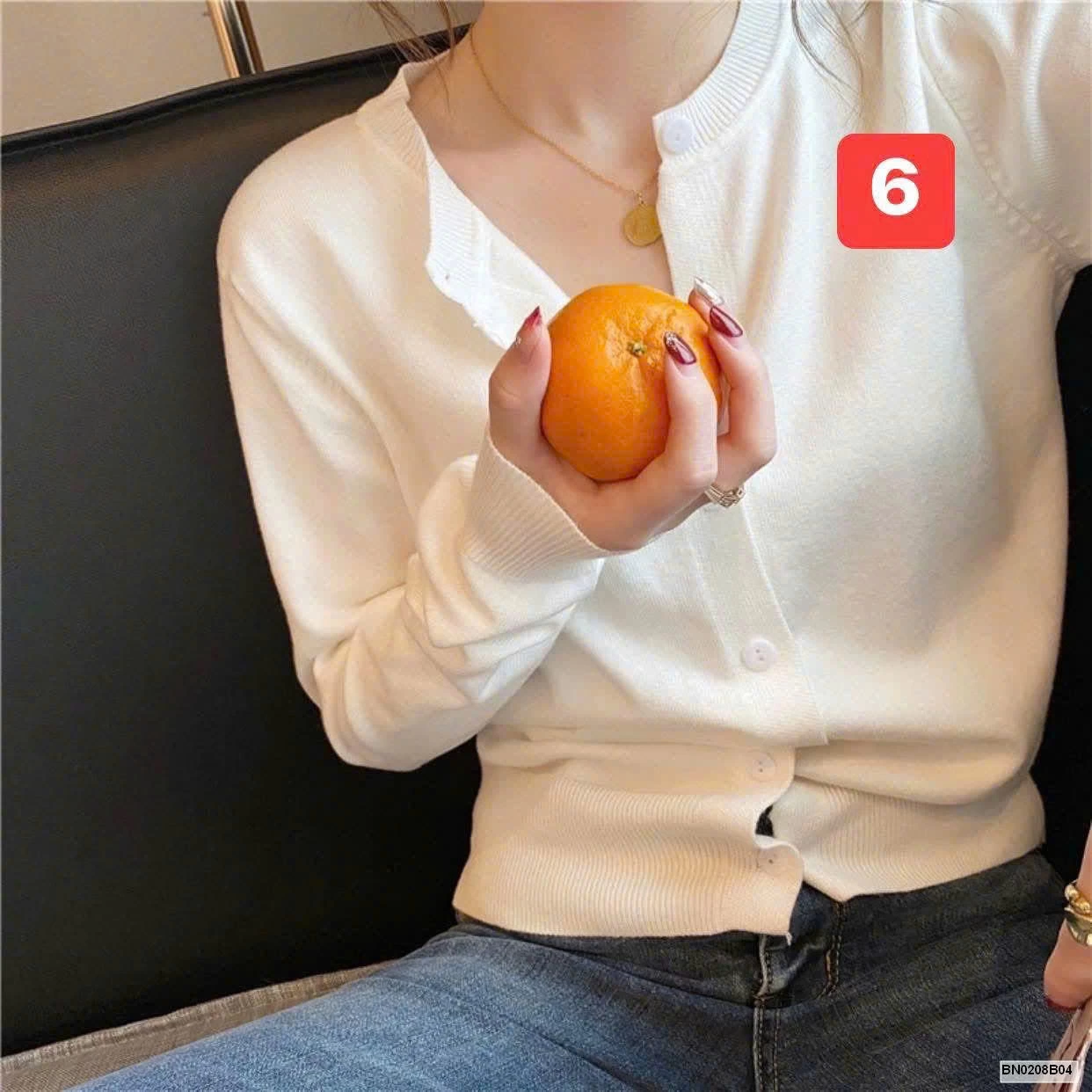 ÁO CADIGAN LEN TRƠN MỎNG MÙA THU